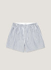White/Navy Stripe