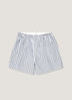 White/Navy Stripe