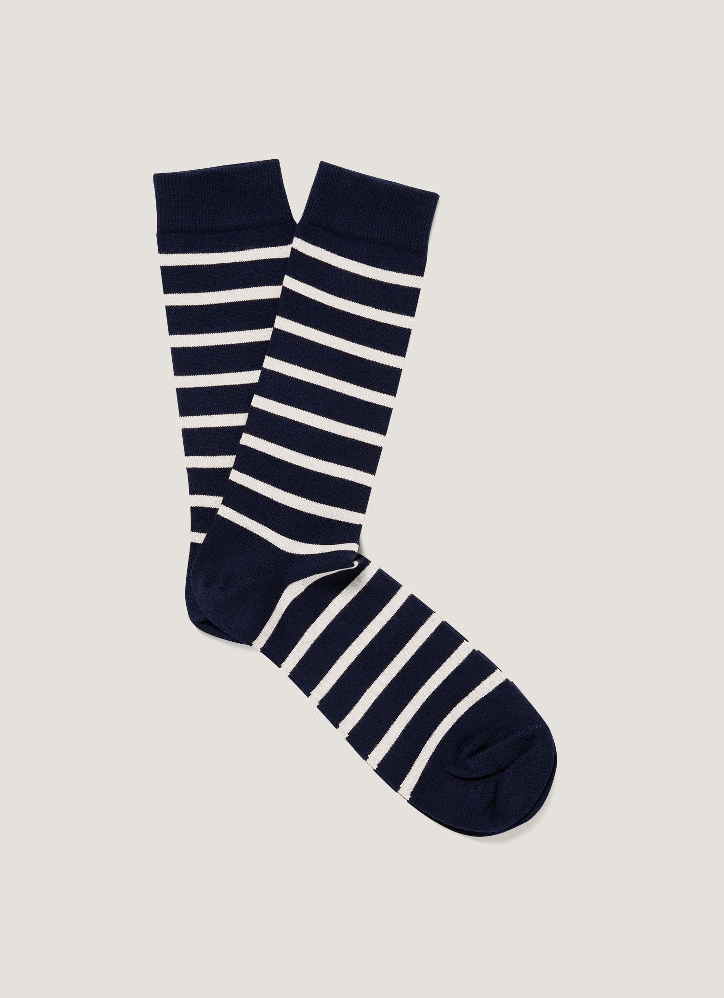 Navy/Archive White Breton Stripe,S/M