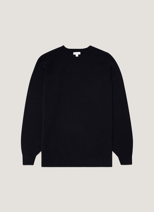 Dark Navy Mouline,XS