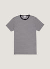 Navy/White English Stripe